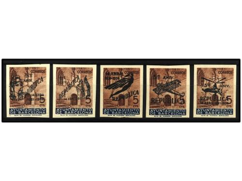 ** ESPAÑA: AYUNTAMIENTO DE BARCELONA. Ed. NE17/21. SERIE COM