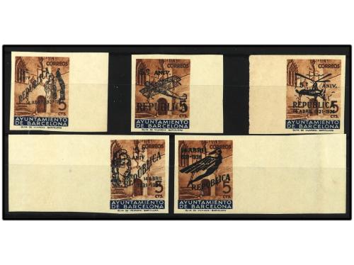 ** ESPAÑA: AYUNTAMIENTO DE BARCELONA. Ed. NE17/21. SERIE COM