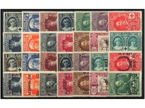 * ESPAÑA. Ed. 325/38 y 349/62. SERIES COMPLETAS. MUY BONITAS