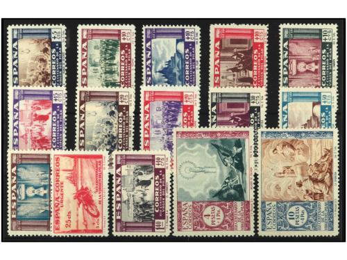 **/* ESPAÑA. Ed. 889/903. SERIE COMPLETA. El 10 pts. ligerís