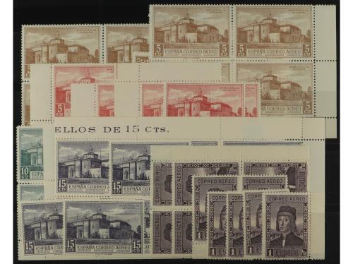** ESPAÑA. Ed. 547/58(14). 14 SERIES COMPLETAS (hay en bloqu