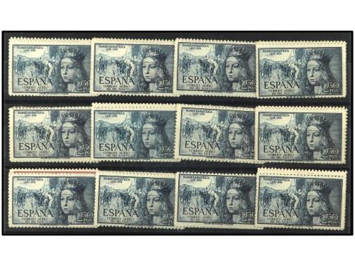 ** ESPAÑA. Ed. 1097/101(24). ISABEL AEREA. 24 SERIES COMPLET