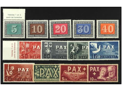 ** SUIZA. Yv. 405/17. SERIE COMPLETA. MUY BONITA. OCASION. Y