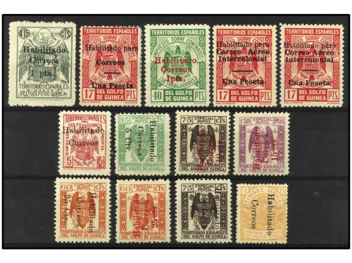 * COLONIAS ESPAÑOLAS: GUINEA. Ed. 259A/L. SERIE COMPLETA inc