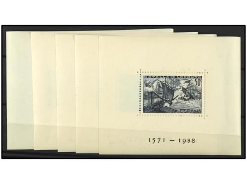 ** ESPAÑA. Ed. 862/3(5). 5 Juegos de HB. OCASION. Cat. 490&euro;.