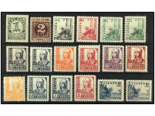 ** ESPAÑA. Ed. 814/31. SERIE COMPLETA. Bien centrada. PRECIO