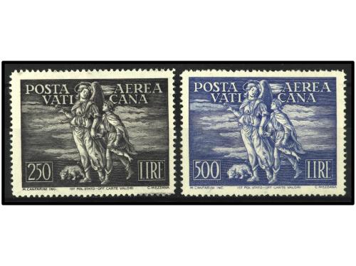 ** VATICANO. Yv. Av.16/7. SERIE COMPLETA. MUY BONITA. RARA. 