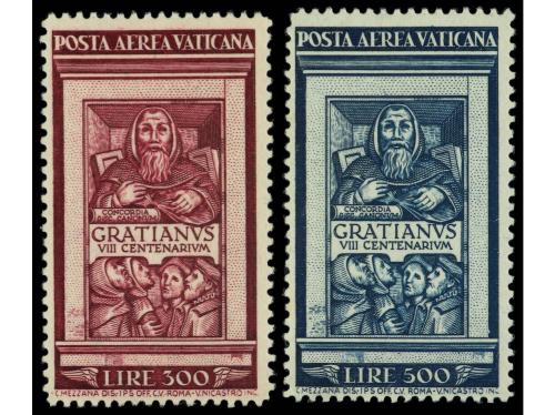 ** VATICANO. Yv. Av.20/1. SERIE COMPLETA. MUY BONITA. OCASIO