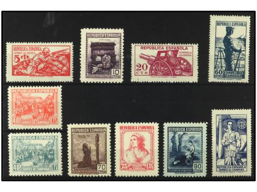 ** ESPAÑA. Ed. NE46/55. SERIE COMPLETA. MUY BONITA. RARA. OC