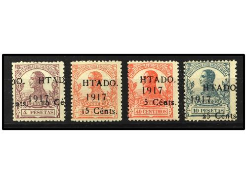 ** COLONIAS ESPAÑOLAS: GUINEA. Ed. 124/7. SERIE COMPLETA. RA