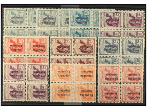 ** COLONIAS ESPAÑOLAS: SAHARA. Ed. 1/10(4) y 36/45(4). Serie