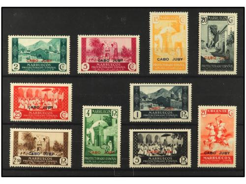 ** COLONIAS ESPAÑOLAS: CABO JUBY. Ed. 68N/78N. SERIE COMPLET