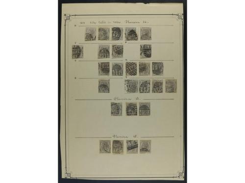 ° GRAN BRETAÑA. 6 p. gris oliva (1873-1878). Estudio con 131