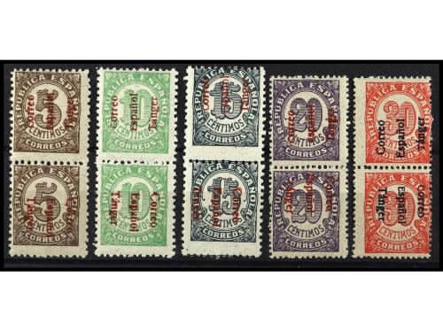 ** COLONIAS ESPAÑOLAS: TANGER. Ed. 96hvhi/101hvhi. SERIE COM