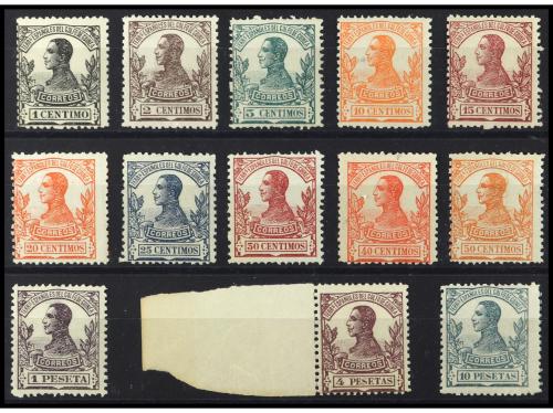 ** COLONIAS ESPAÑOLAS: GUINEA. Ed. 85/97 y 85N/97N. SERIES C