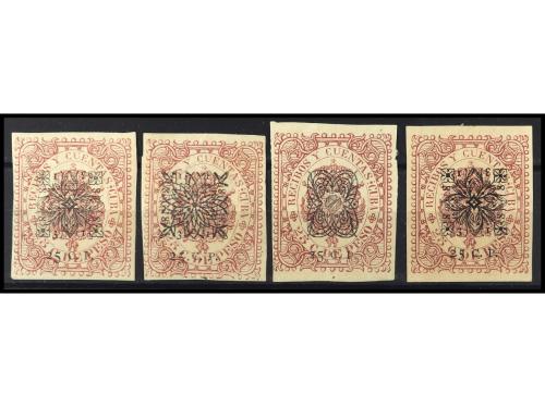 **/* COLONIAS ESPAÑOLAS: CUBA. FISCALES. 1883. RECIBOS Y CUE