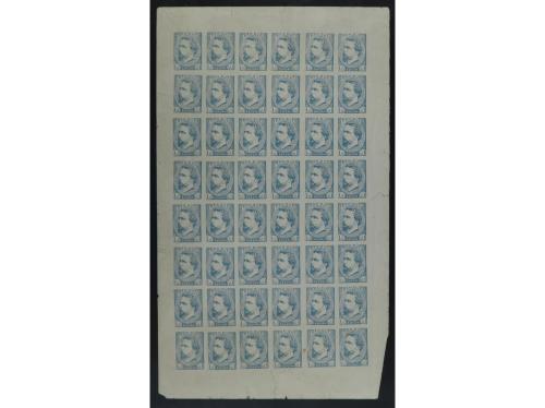 ESPAÑA. Ed. 156F y 156AF. Lote con más de 320 FALSOS en plie