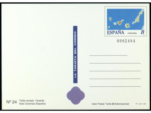 (*) ESPAÑA ENTEROS POSTALES: DE INICIATIVA PRIVADA. Ed. 1/24