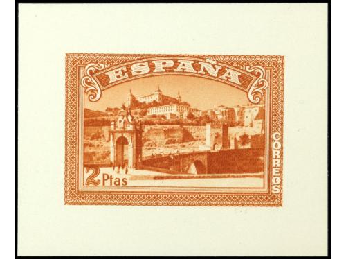 ** ESPAÑA. Ed. SH838/9. SERIE COMPLETA SIN DENTAR procedente