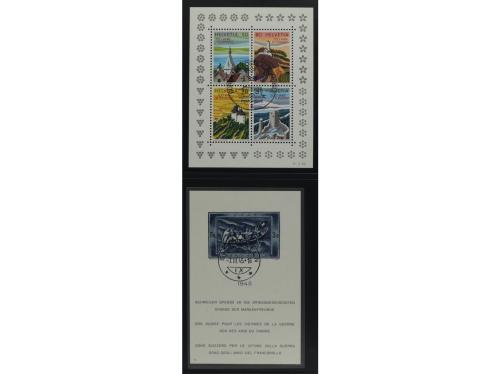 ° SUIZA. 1936... Lote de 22 HB. diferentes mataselladas. Hay