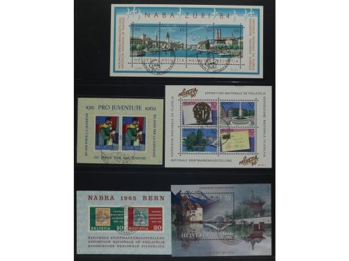 ° SUIZA. 1936... Lote de 22 HB. diferentes mataselladas. Hay