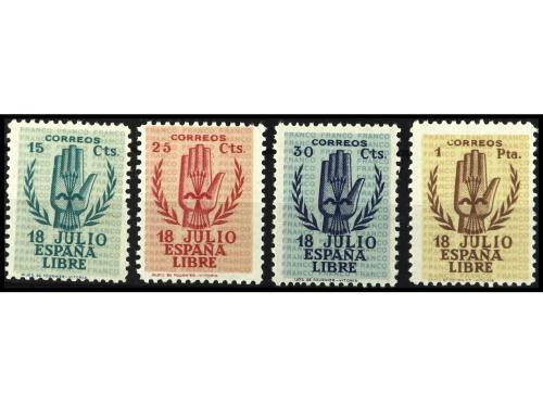 ** ESPAÑA. Ed. 851/4. SERIE COMPLETA. MUY BONITA. Cat. 305&euro;.