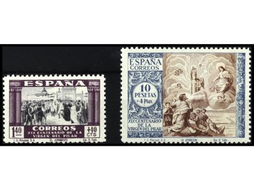 ** ESPAÑA. Ed. 898 y 902. 1,40 pts. y 10 pts. Valores clave.