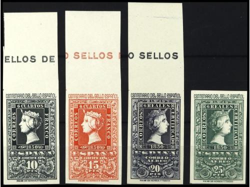 ** ESPAÑA. Ed. 1077/8 y 1081/2. CENTENARIO. Los 4 valores cl