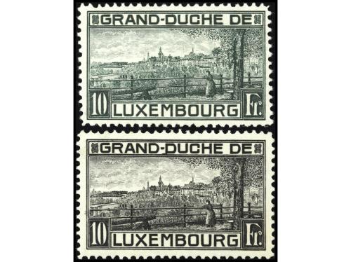 * LUXEMBURGO. Yv. 140/1. SERIE COMPLETA. MUY BONITA. RARA. Y