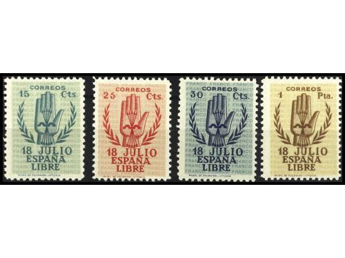 * ESPAÑA. Ed. 851/4. SERIE COMPLETA. MUY BONITA. Cat. 185&euro;. 