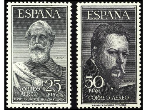 * ESPAÑA. Ed. 1124/5. LEGAZPI Y SOROLLA. SERIE COMPLETA. MUY