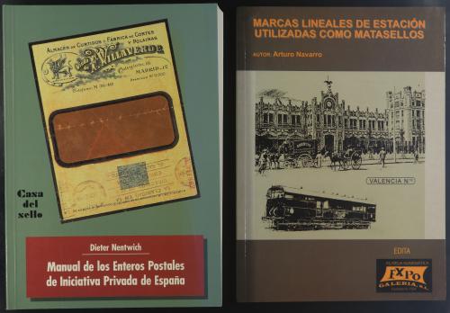 BIBLIOGRAFÍA. CUATRO LIBROS: LOS AEROGRAMAS ESPAÑOLES 1959-1