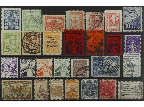 **/*/(*)/° ESPAÑA GUERRA CIVIL. Colección de 160 piezas dife
