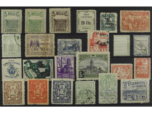 **/*/(*)/° ESPAÑA GUERRA CIVIL. Colección de 160 piezas dife