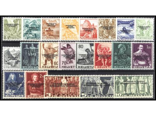 ** SUIZA. Yv. HB.2, HB.14, S.185/202 y S.227/47. 2 HB. y 2 s