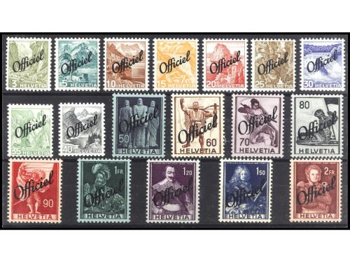 ** SUIZA. Yv. HB.2, HB.14, S.185/202 y S.227/47. 2 HB. y 2 s