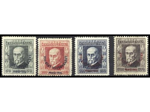 * CHECOSLOVAQUIA. Yv. 209/12. SERIE COMPLETA. Yvert 165&euro;. 