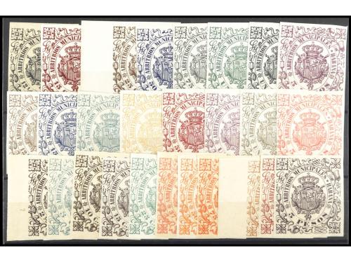 COLONIAS ESPAÑOLAS: CUBA. Ed. Forbin 12/40. FISCALES. HABANA