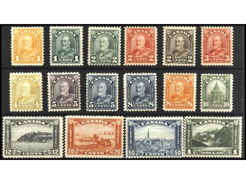 * CANADA. Yv. 140/55. SERIE COMPLETA. MUY BONITA. Yvert 400&euro;