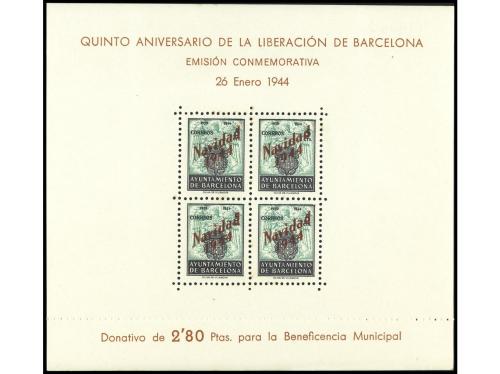 ** ESPAÑA: AYUNTAMIENTO DE BARCELONA. Ed. NE25/6. 1 Juego de