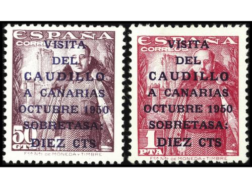 * ESPAÑA. Ed. 1083A/B. SERIE COMPLETA. MUY BONITA. RARA. OCA