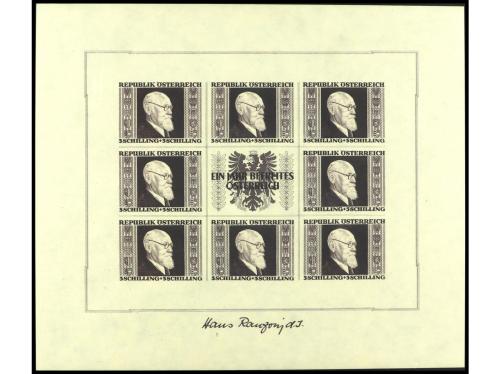 ** AUSTRIA. Yv. HB.2/5. Juego completo de 4 HB. PRECIOSO. MU