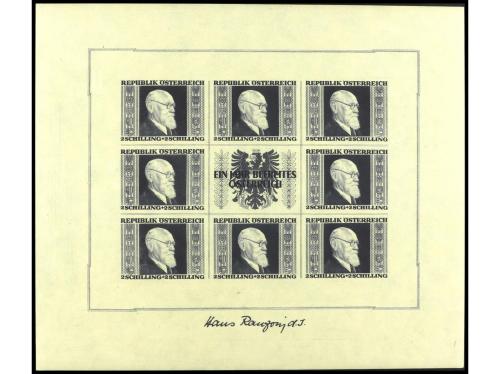 ** AUSTRIA. Yv. HB.2/5. Juego completo de 4 HB. PRECIOSO. MU