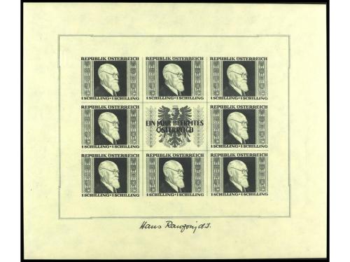 ** AUSTRIA. Yv. HB.2/5. Juego completo de 4 HB. PRECIOSO. MU