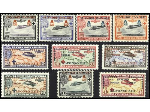* ESPAÑA. Ed. 363/72. SERIE COMPLETA. MUY BONITA. Cat. 210&euro;.