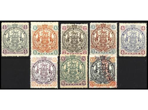 */° COLONIAS INGLESAS. Yv. 49/56. ÁFRICA DEL SUR COMPAÑÍA. S