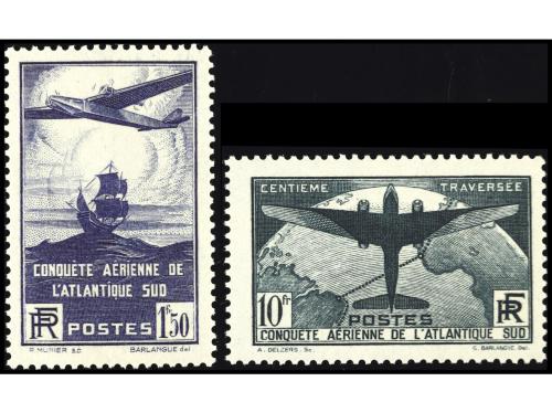 ** FRANCIA. Yv. 320/1. SERIE COMPLETA. MUY BONITA. OCASIÓN. 