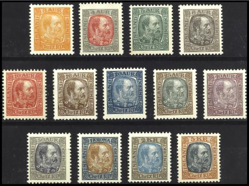 **/* ISLANDIA. Yv. 34/46. SERIE COMPLETA. PRECIOSA. RARA. OC
