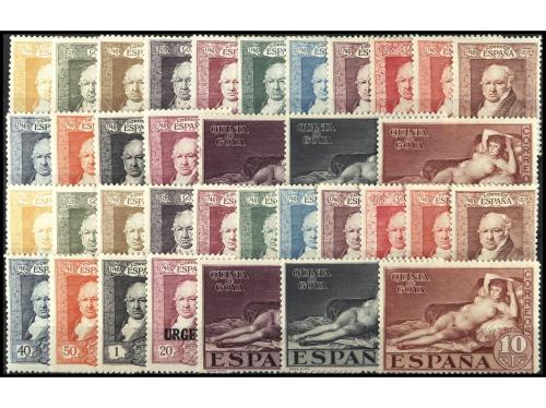 ** ESPAÑA. Ed. 499/516(4). 4 SERIES COMPLETAS. MUY BONITAS. 