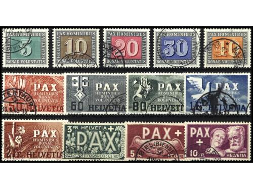 ° SUIZA. Yv. 405/17. SERIE COMPLETA. BONITA. OCASIÓN. Yvert 